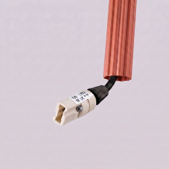 Lampa wisząca ARCHE 2P ochra czerwona SL.2040