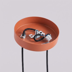 Lampa wisząca ARCHE 2P ochra czerwona SL.2040
