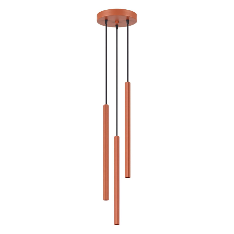 Lampa wisząca ARCHE 3P ochra czerwona SL.2041