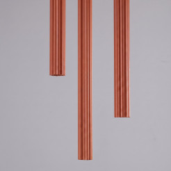 Lampa wisząca ARCHE 3P ochra czerwona SL.2041