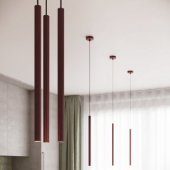 Lampa wisząca ARCHE 1 burgund SL.2042