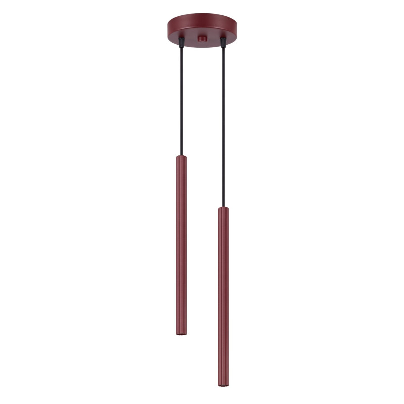 Lampa wisząca ARCHE 2P burgund SL.2043