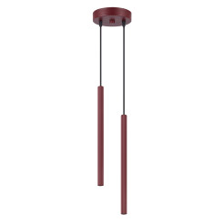 Lampa wisząca ARCHE 2P burgund SL.2043