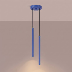 Lampa wisząca ARCHE 2P ultramaryna SL.2046