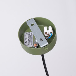Lampa wisząca ARCHE 1 zielona oliwka SL.2048