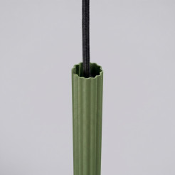 Lampa wisząca ARCHE 1 zielona oliwka SL.2048