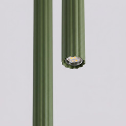 Lampa wisząca ARCHE 2P zielona oliwka SL.2049