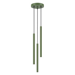 Lampa wisząca ARCHE 3P zielona oliwka SL.2050