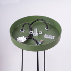Lampa wisząca ARCHE 3P zielona oliwka SL.2050