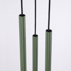 Lampa wisząca ARCHE 3P zielona oliwka SL.2050