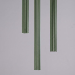 Lampa wisząca ARCHE 3P zielona oliwka SL.2050
