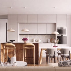 Lampa wisząca GINA beżowa SL.2060