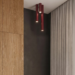 Plafon LAGOS 10 burgund SL.2069