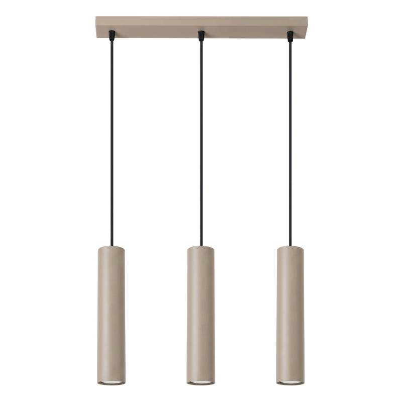 Lampa wisząca LAGOS 3L taupe SL.2079