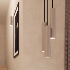 Lampa wisząca LAGOS 3L taupe SL.2079