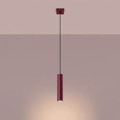 Lampa wisząca LAGOS 1 burgund SL.2081