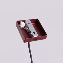 Lampa wisząca LAGOS 1 burgund SL.2081