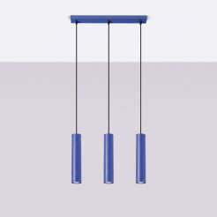 Lampa wisząca LAGOS 3L ultramaryna SL.2085