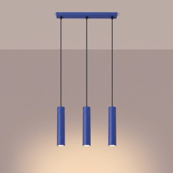 Lampa wisząca LAGOS 3L ultramaryna SL.2085