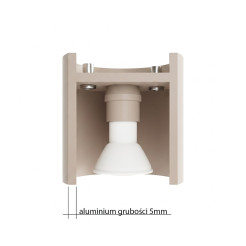 Plafon ORBIS 2 taupe SL.2091