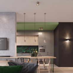 Plafon ORBIS 2 taupe SL.2091