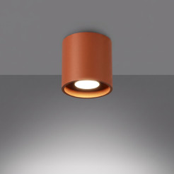 Plafon ORBIS 1 ochra czerwona SL.2093