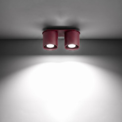 Plafon ORBIS 2 burgund SL.2097