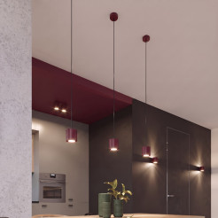 Plafon ORBIS 2 burgund SL.2097