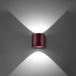 Kinkiet ORBIS 1 burgund SL.2098