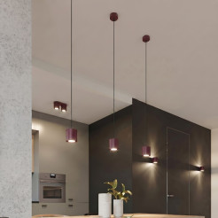 Kinkiet ORBIS 1 burgund SL.2098