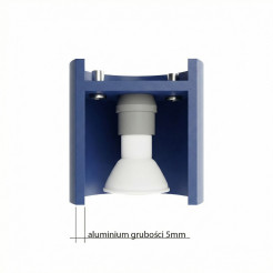 Kinkiet ORBIS 1 ultramaryna SL.2101