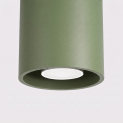 Plafon ORBIS 1 zielona oliwka SL.2102