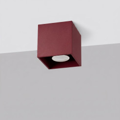Plafon QUAD 1 burgund SL.2111