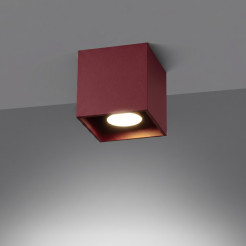 Plafon QUAD 1 burgund SL.2111