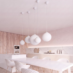 Lampa wisząca UGO 30 biała SL.2208