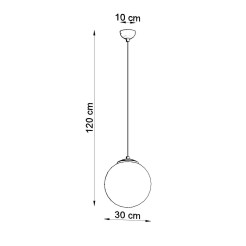 Lampa wisząca UGO 30 beżowa SL.2214