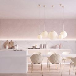 Lampa wisząca UGO 40 beżowa SL.2215
