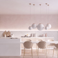 Lampa wisząca UGO 20 taupe SL.2216