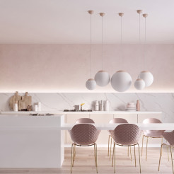 Lampa wisząca UGO 30 taupe SL.2217