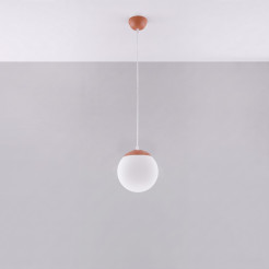 Lampa wisząca UGO 20 ochra czerwona SL.2219