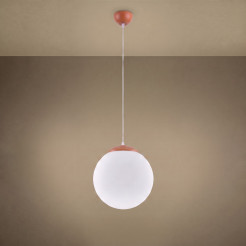 Lampa wisząca UGO 30 ochra czerwona SL.2220