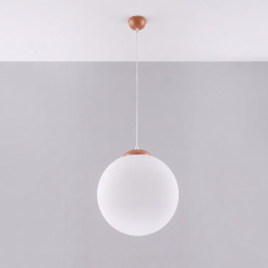 Lampa wisząca UGO 40 ochra czerwona SL.2221
