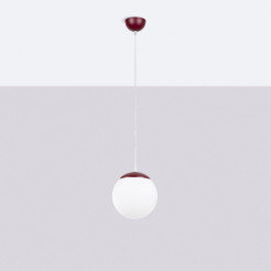 Lampa wisząca UGO 20 burgund SL.2222