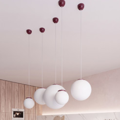 Lampa wisząca UGO 20 burgund SL.2222