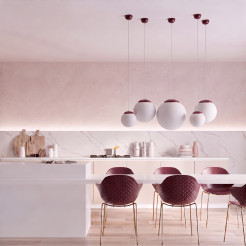 Lampa wisząca UGO 20 burgund SL.2222
