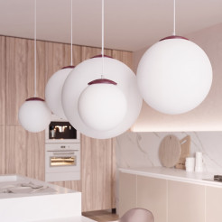 Lampa wisząca UGO 30 burgund SL.2223