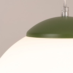 Lampa wisząca UGO 30 zielona oliwka SL.2229