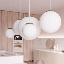 Lampa wisząca UGO 40 zielona oliwka SL.2230