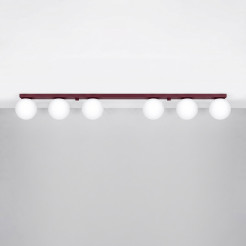 Plafon YOLI 6 burgund SL.2254