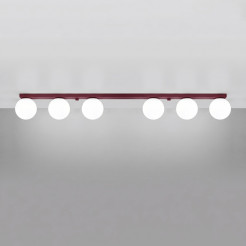 Plafon YOLI 6 burgund SL.2254